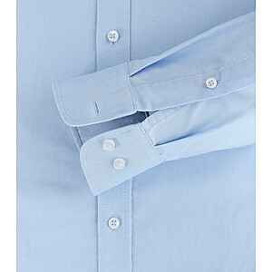 Redmond | Freizeithemd | Button-Down-Kragen | Baumwolle | Hellblau