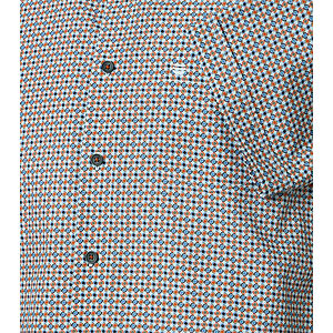 Redmond | Freizeithemd Kurzarm | Baumwolle | Kent Kragen | Terra Druck