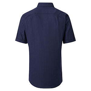 Redmond | Halbarmhemd | Baumwolle | Button Down Kragen | Marine