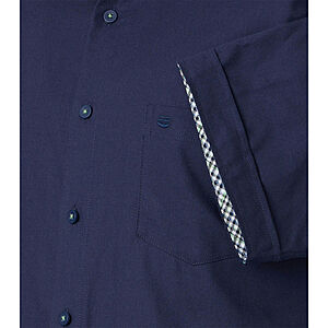 Redmond | Halbarmhemd | Baumwolle | Button Down Kragen | Marine