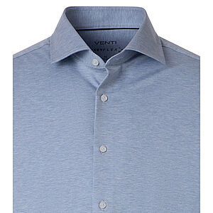 Venti | Jersey-Hemd | Kent-Kragen | Hellblau