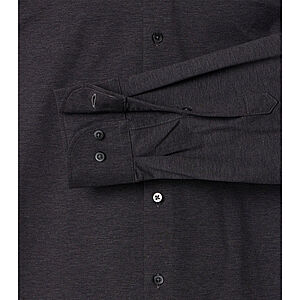 Venti | Jersey-Hemd | Kent-Kragen | Anthrazit