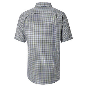 Redmond | Kurzarmhemd | Baumwolle | Button-down-Kragen | Sand Karo