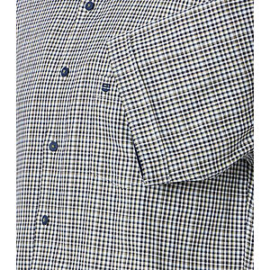 Redmond | Kurzarmhemd | Baumwolle | Button-down-Kragen | Sand Karo