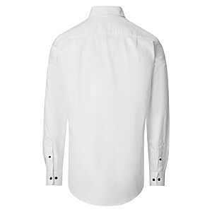 Redmond | Freizeithemd | Langarm | Baumwolle | Button-Down-Kragen | Weiss