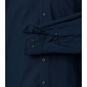 Redmond | Freizeithemd | Langarm | Baumwolle | Button-Down-Kragen | Marine