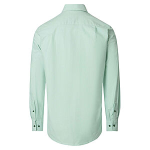 Redmond | Freizeithemd | Langarm | Baumwolle | Button-Down-Kragen | Gr�n