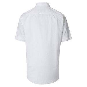 CasaModa | Leinenhemd | Halbarm | Kent-Kragen | Weiss