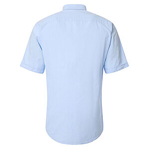 CasaModa | Leinenhemd | Halbarm | Kent-Kragen | Hellblau