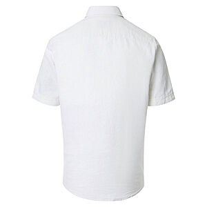 Redmond | Kurzarmhemd | Leinen Mix | Weiss