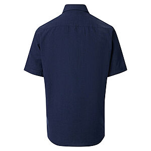 Redmond | Kurzarmhemd | Leinen Mix | Marine