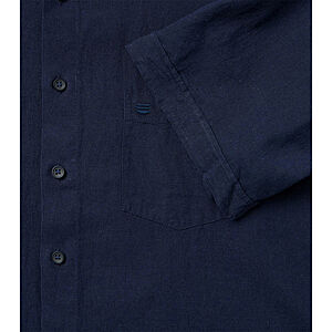 Redmond | Kurzarmhemd | Leinen Mix | Marine