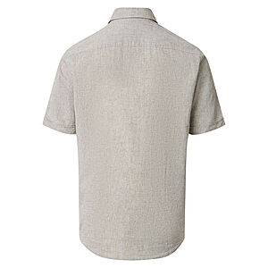 Redmond | Kurzarmhemd | Leinen Mix | Sand