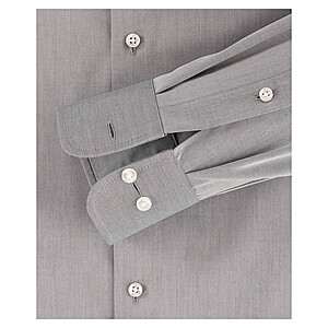 Casa Moda | City Hemd bgelfrei SuperCotton | Kent Kragen | Farbe grau