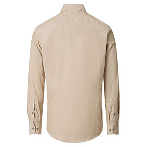 CasaModa | Freizeithemd | Baumwollcord | Button-Down-Kragen | Beige