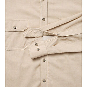 CasaModa | Freizeithemd | Baumwollcord | Button-Down-Kragen | Beige