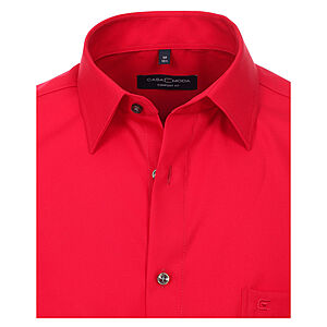 Casa Moda | City Hemd Halbarm b�gelfrei | Farbe rot