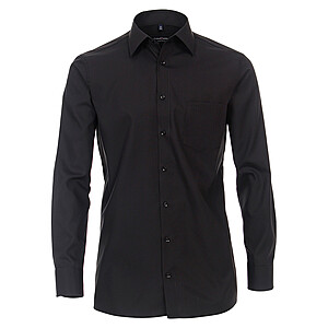 Casa  Moda | City Hemd SuperCotton | Kent Kragen | Farbe schwarz