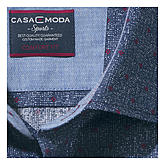 Casa Moda | Baumwoll-Hemd pflegeleicht | Kent Kragen | Blau-Druck