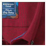 Redmond | Baumwoll-Flanell-Hemd | Button-down Kragen | Bordeaux