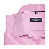 Casa Moda | Bügelfreies City-Hemd | Kurzarm | Reine Baumwolle | Kent-Kragen | Farbe rosé