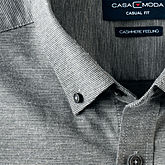 Casa Moda | Hemd Cashmere Feeling | Baumwolle | Button down Kragen | Grau