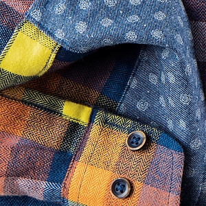 Redmond | Flanell-Hemd | Baumwolle Karo | Button-down-Kragen | Multicolour