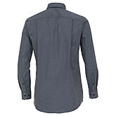 Casa Moda | Hemd mit Button-down-Kragen | Baumwolle | Minimaldruck blau