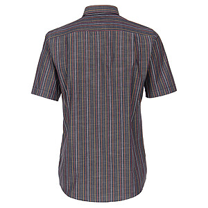 Casa Moda | Sommerhemd | Baumwolle | Button down Kragen | Blau Streifen