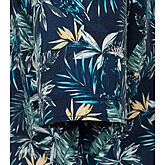 Casa Moda | Sommerhemd | Halbarm | Kent-Kragen | Floraler Druck Marine