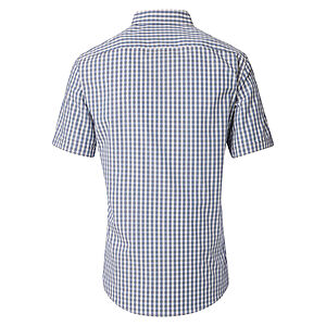 CasaModa | Halbarmhemd | Button-down-Kragen | Baumwolle | Vichy Karo Schilf