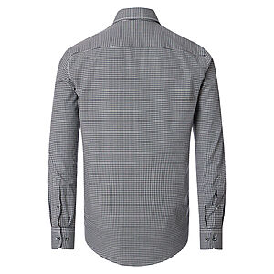 CasaModa | Freizeithemd | Langarm | Button-Down-Kragen | Baumwolle | Moos