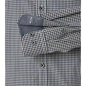 CasaModa | Freizeithemd | Langarm | Button-Down-Kragen | Baumwolle | Moos