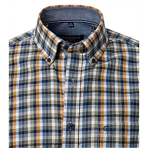 CasaModa | Freizeithemd | Langarm | Button-Down-Kragen | Baumwolle | Multicolour