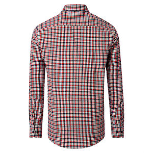 CasaModa | Freizeithemd | Langarm | Button-Down-Kragen | Baumwolle | Karo Klein