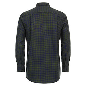 Redmond | Flanell-Hemd | Baumwolle | Mini-Karo | Grn