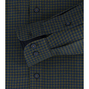 Redmond | Flanell-Hemd | Baumwolle | Mini-Karo | Grn