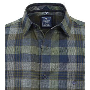 Redmond | Flanell-Hemd | Baumwolle | Sport-Karo | Grn