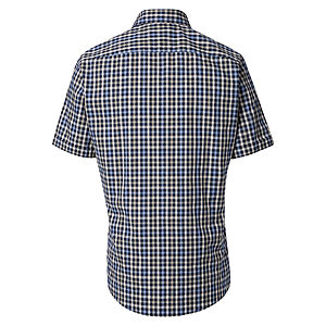 CasaModa | Halbarmhemd | Baumwolle | Button-down-Kragen | Royal Karo