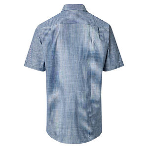 CasaModa | Freizeithemd Kurzarm | Baumwolle | Button-down-Kragen | Streifen
