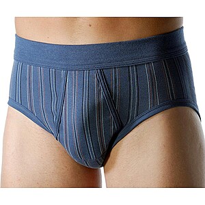 Herren Slip gestreift im 3er-Pack