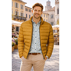 Redmond | Stepp-Jacke | Messing