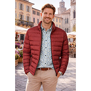 Redmond | Stepp-Jacke | Hochrot
