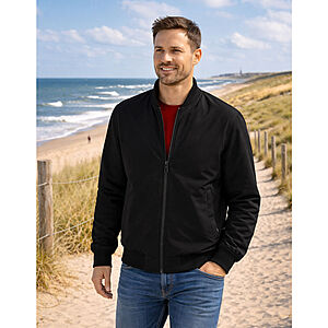 CasaModa&nbsp;| leichter Freizeit-Blouson&nbsp;| Schwarz