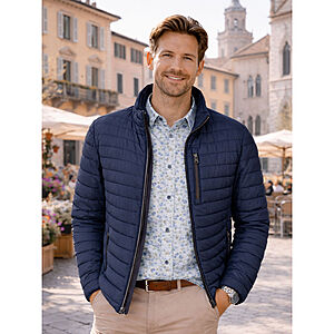 CasaModa | leichte Steppjacke | Dunkelblau