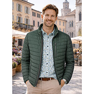 CasaModa | leichte Steppjacke | Dunkelgr�n