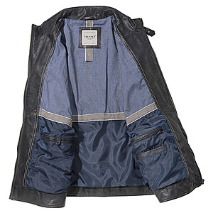 Trapper | Biker Jacke Lamm Nappa | Farbe schwarz