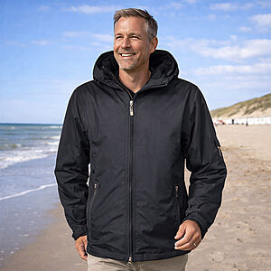 Brigg | Leichte Outdoor Jacke | Schwarz