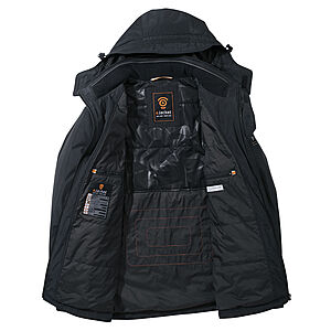 Jupiter | eJacket | Leichte und warme Mnnerjacke | Rckenbereich beheizbar | Schwarz