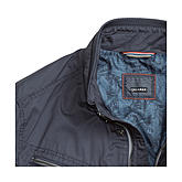 Calamar | Leichte Jacke aus Baumwolle | Mit Stehkragen | Farbe blau